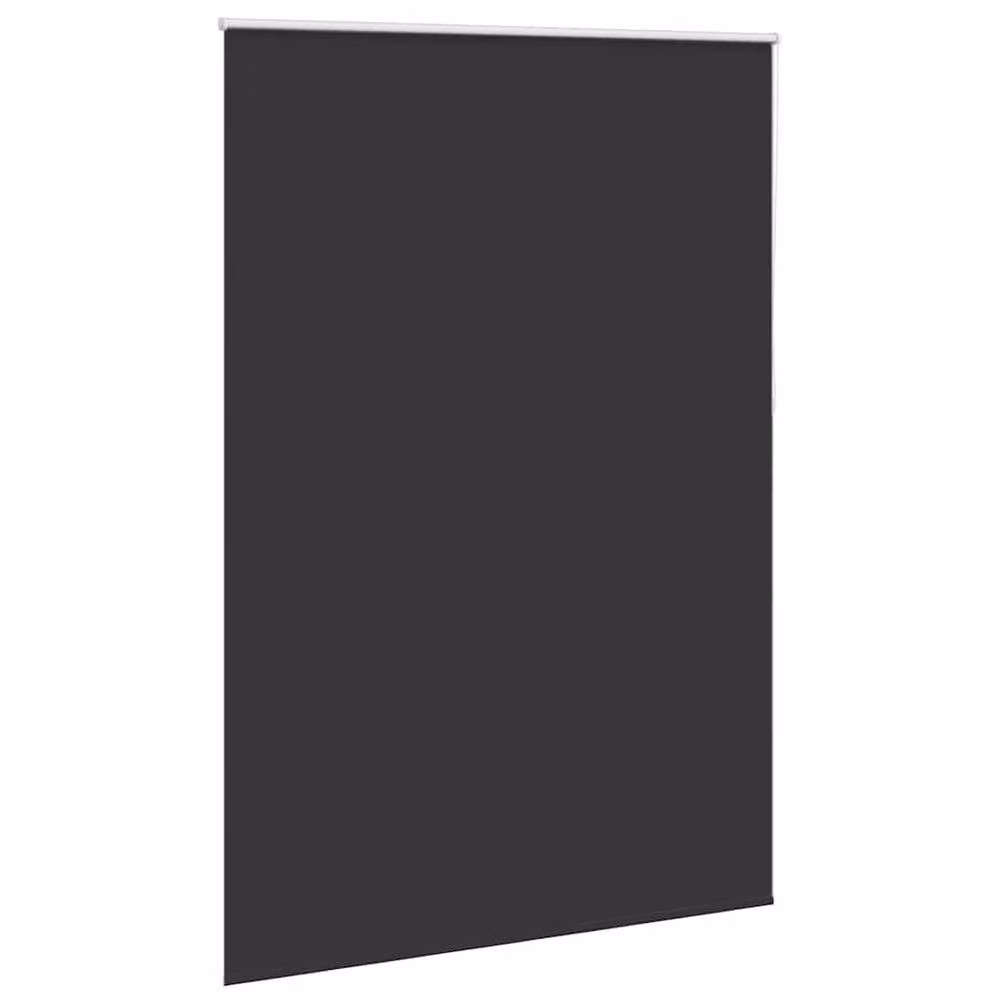 Berkfield Home Blackout Roller Blind, Thermal Insulating, Black, W: 140 cm, H: 230 cm – 2