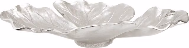 Orsina Hampstead Large Leaf Dish in Silver