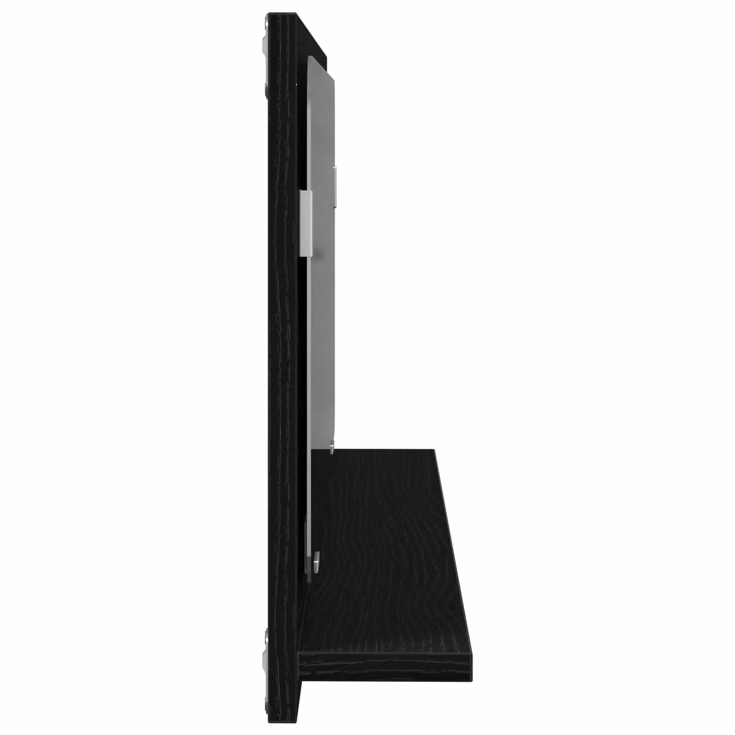 Berkfield Home Modern Black Rectangular Wall Bathroom Mirror, W/D/H: 90 x 10.5 x 37 cm – 4