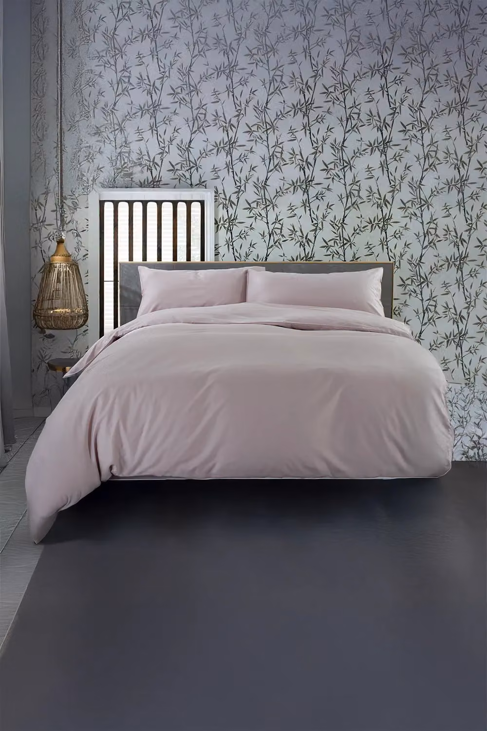 The Lyndon Company Luxury 200 Thread Count 100% Cotton Duvet Cover Set in Pink, W/H: 90 x 200 cm – 2