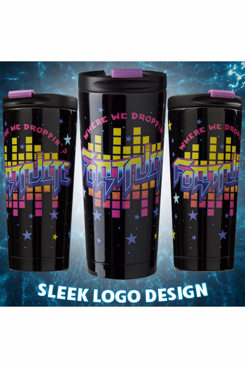 Get Trend Fortnite Insulated Stainless Steel Travel Mug, 425 ml, Multicolour – 11