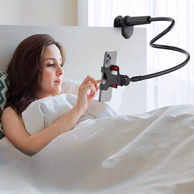 SPETLEK Adjustable Mobile Phone Holder Stand, Black