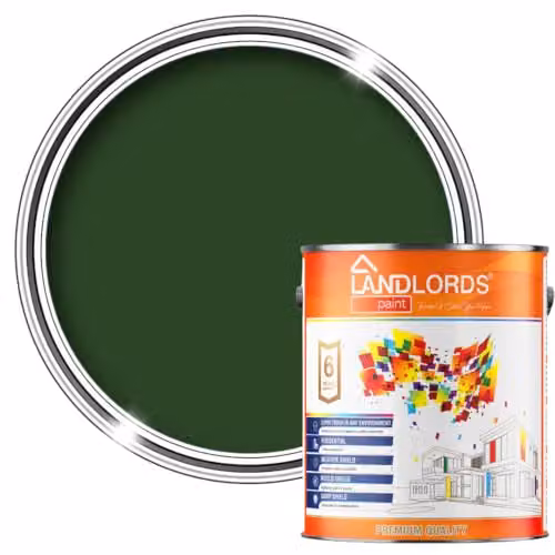 Landlords Paint Barn Wood Paint in Green, 1 l – 1