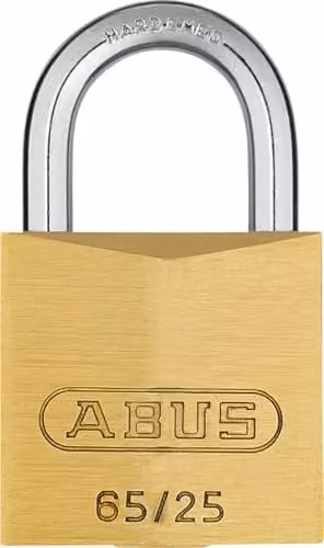 ABUS Brass Padlock in Gold/Yellow