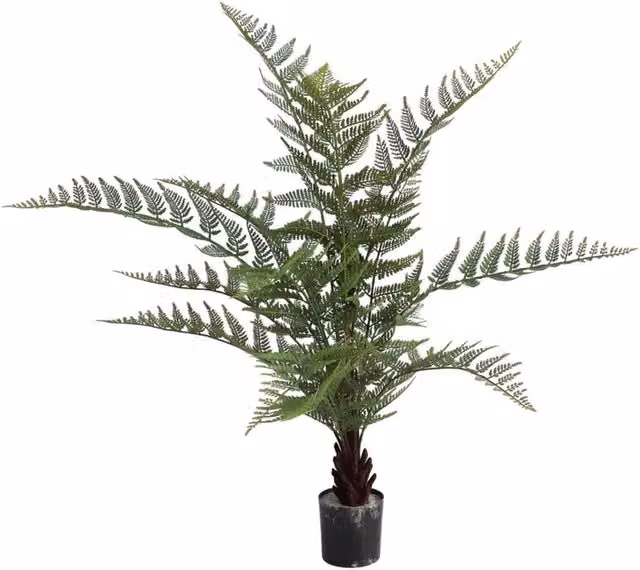 KDMD Artificial Dicksonia Fern Plant, Green, Height: 90 cm