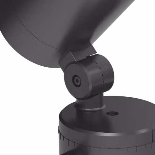 Netlighting OZone Big LED Outdoor Display Light in Black with 3000K Warm White Light and IP66 Rating – 3