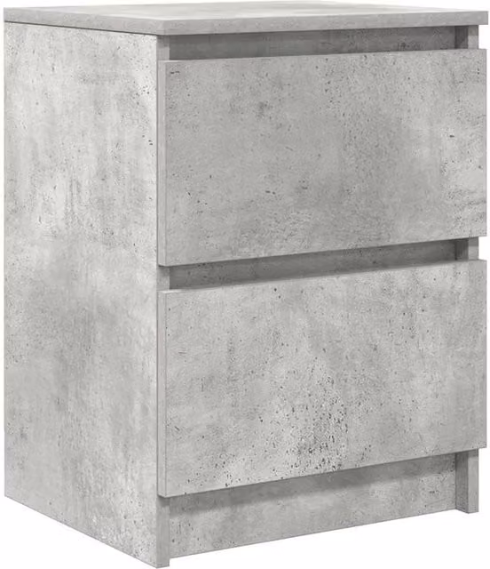 Berkfield Home TV Cabinet in Concrete Grey, Engineered Wood, W/D/H: 40 x 35 x 54 cm