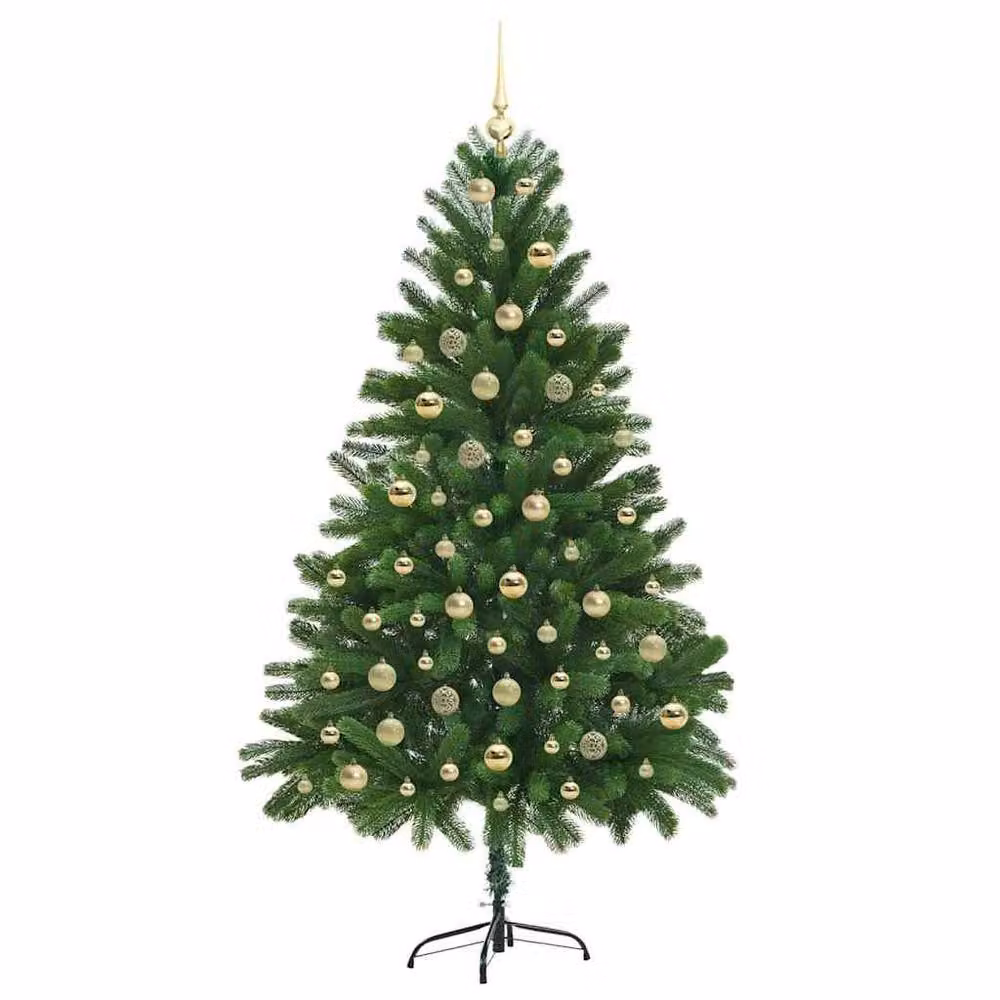 Berkfield Home Green Christmas Tree with 300 LEDs and Stand, Height: 180 cm – 3