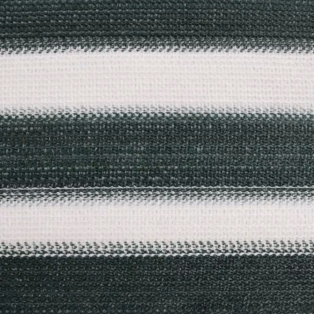 Berkfield Home Green and White HDPE Privacy Netting Mat – 6
