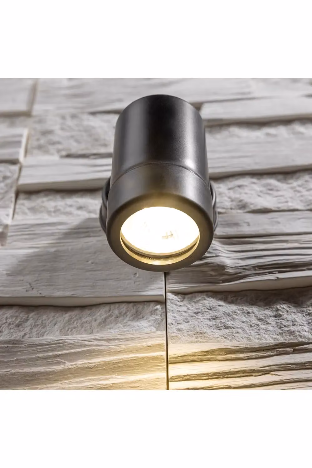 CGC Lighting Valentine Black Outdoor Single Spot GU10 Up and Down Wall Light – 5
