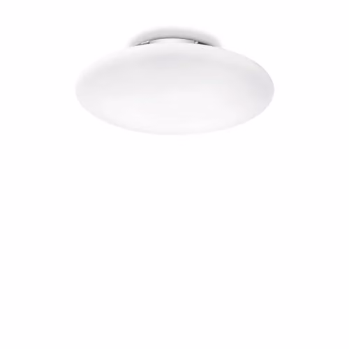 Netlighting Smarties Suspended Modern Pendant Light in White and Chrome with Glass, Height Adjustable, E27, W/D/H: 60 x 60 x 60 cm – 1