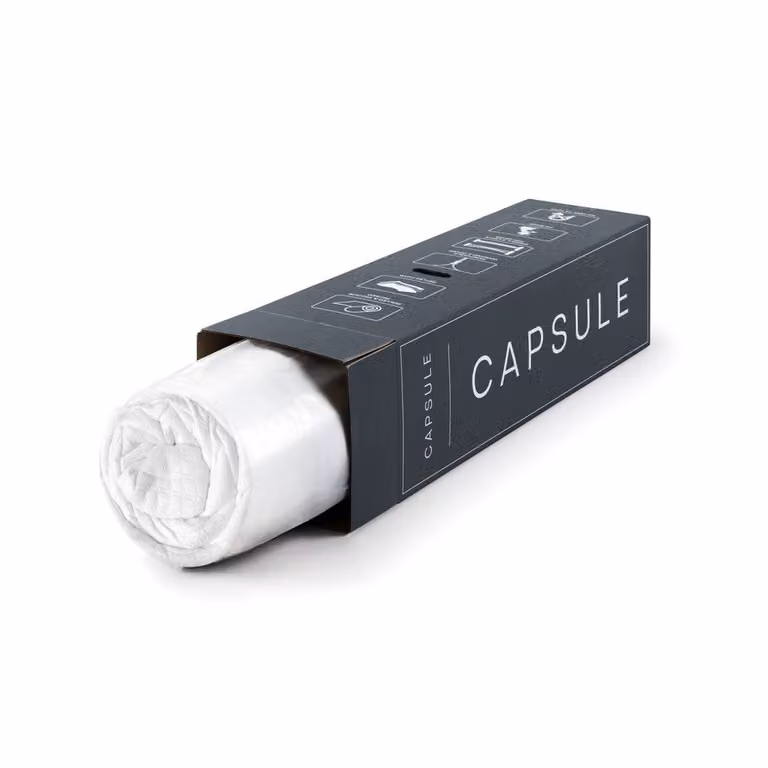 Cheshire Oakham Capsule Gel Luxury Hybrid Mattress in White, W/D/H: 180 x 200 cm