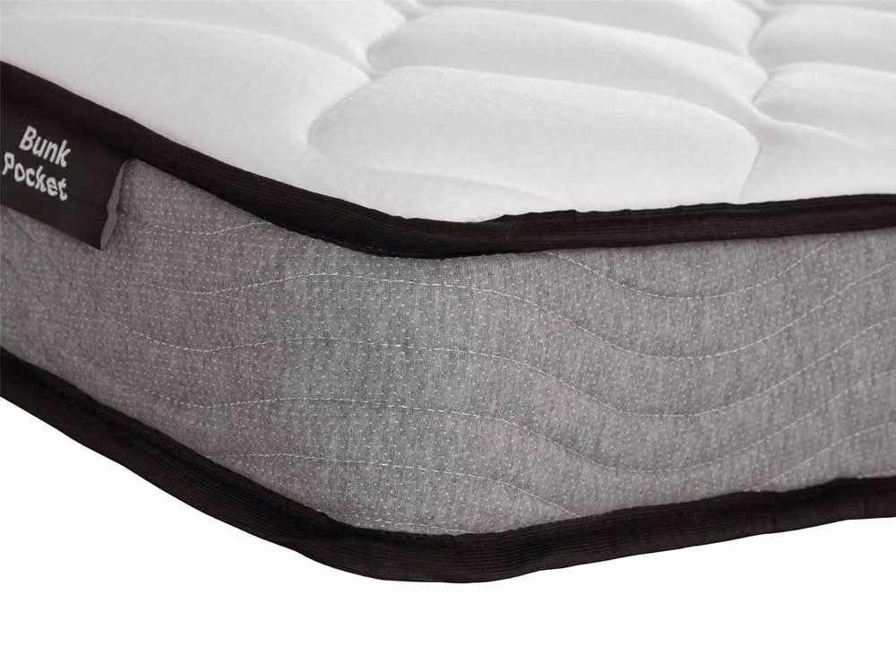Essential White Small Double Pocket Spring Bunk Bed Mattress with Antibacterial Fabric, W/D/H: 120 x 200 x 16 cm – 3