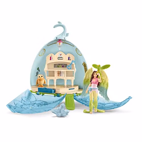 Schleich Bayala Mystic Library Blossom 18-Piece Multicolour Playset for Kids Aged 5+ – 1