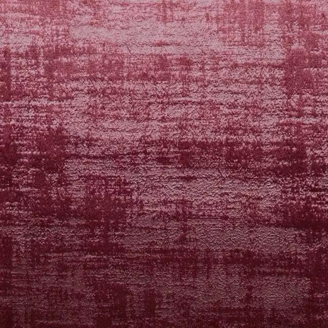 Clarke & Clarke Alessia Fabric in Mulberry Red and Pink