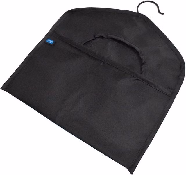 Addis Black Hanging Fabric Peg Bag