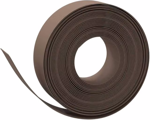 Berkfield Home Durable Polyethylene Garden Edgings, 2 Pack, Brown, 10 m x 15 cm – 1