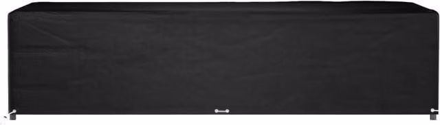 Berkfield Home Durable Water Repellent Rectangular Garden Furniture Cover in Black, W/D/H: 315 x 160 x 75 cm
