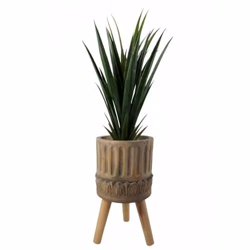 Leaf Extra Large Cachepot Floral Tabletop Planters – 1