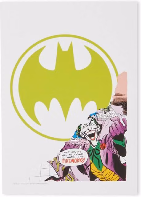 Batman Question Multicolour Giclee Paper Art Print, A2