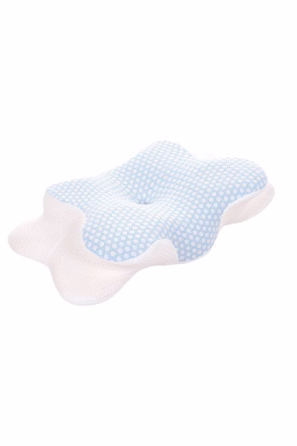 ExtraStar Cooling Memory Foam Pillow with Multicolour Polyester Cover – 2