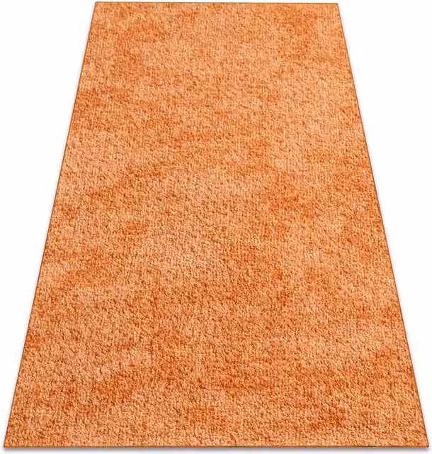 RugsX Serenade Wall-To-Wall Carpet in Orange, W: 350 cm, D: 250 cm