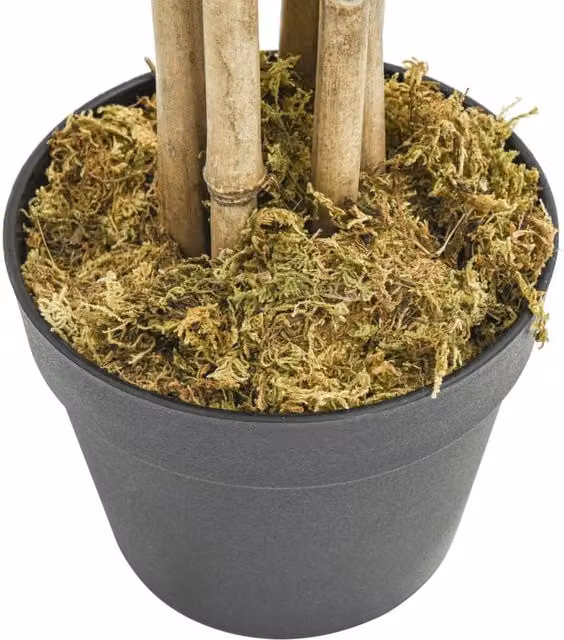 Berkfield Home Realistic Artificial Bamboo Tree, Green, Height: 180 cm