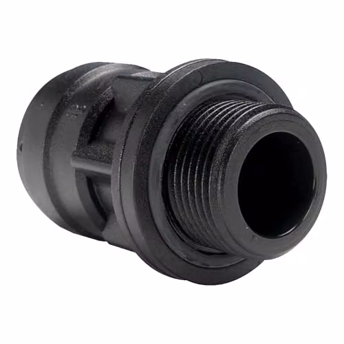 John Guest Speedfit 12mm x 1/2 inch Male Connector BSP Black, Pack of 10 – 3