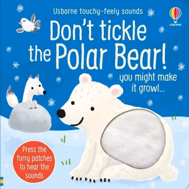 Don't Tickle the Polar Bear Board Book by Sam Taplin, Multicolour