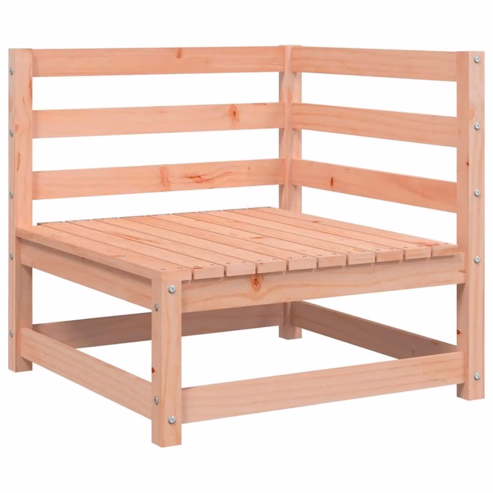 Berkfield Home 4 Piece Garden Sofa Set in Brown Solid Douglas Fir Wood