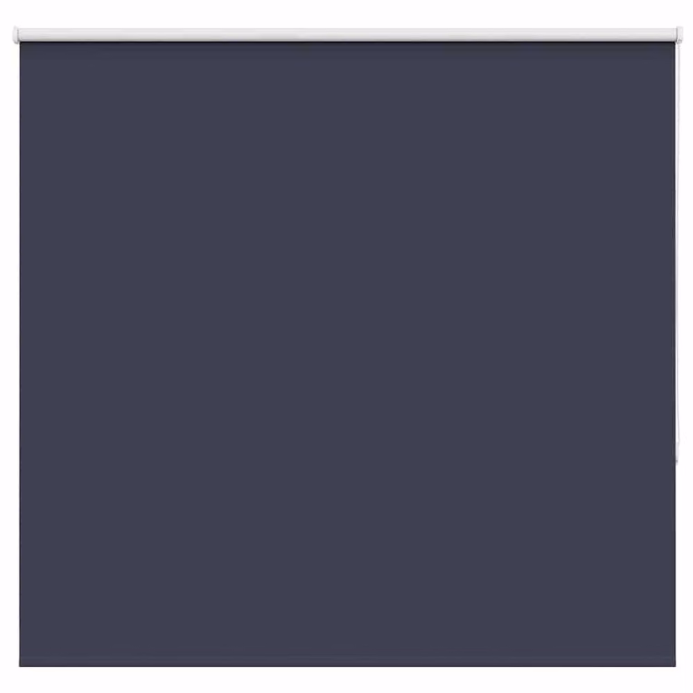 Berkfield Home Blue Blackout Roller Blind, Thermal Insulating Polyester Fabric, W: 155 cm, H: 130 cm – 2