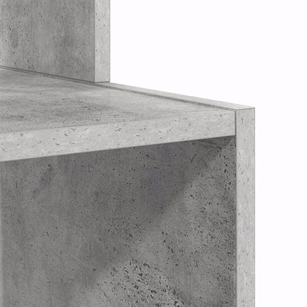 Berkfield Home Modern Grey Computer Desk – 5