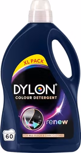 Dylon Black and Dark Liquid Laundry Detergent, 60 Wash Loads