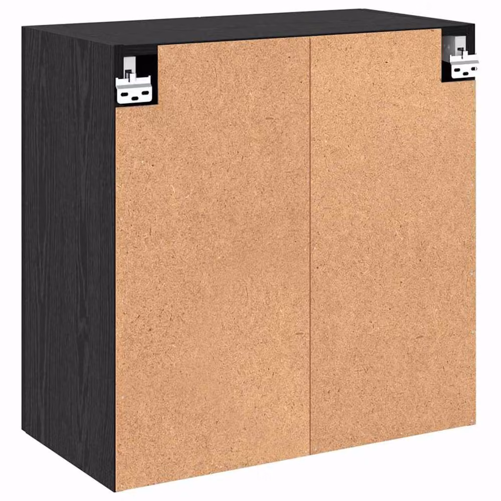 Berkfield Home Black Oak Wall Mounted Cabinet W/D/H: 60 x 31 x 60 cm – 6