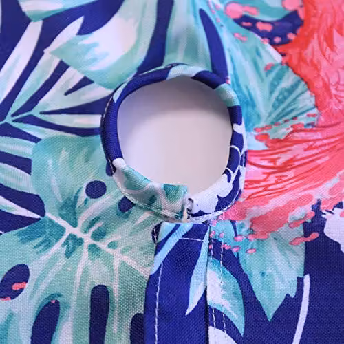 Luxury Living Flamingo Water Repellent Blue Floral Table Runner W: 35.56 cm, L: 182.88 cm – 4
