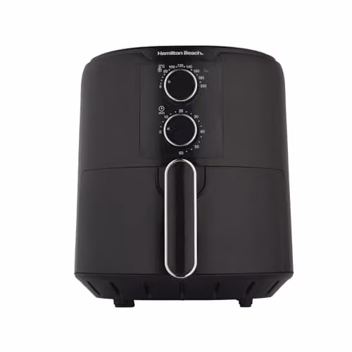 Hamilton Beach SimpliFry 4.2L Hot Air Fryer with Timer in Black – 1