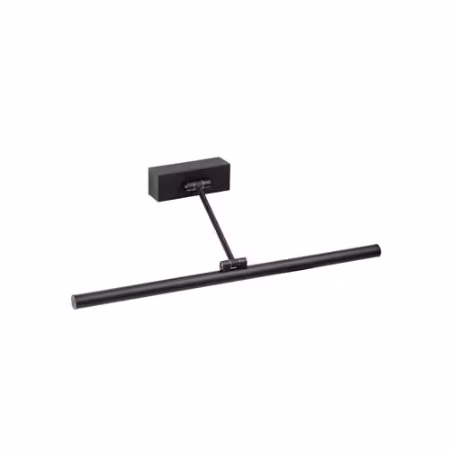 Netlighting Magritte2 Integrated LED Picture Wall Light, Black, 3000K Warm White – 1