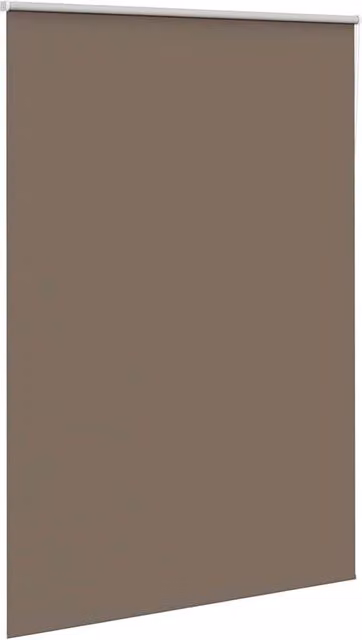 Berkfield Home Brown Blackout Roller Blind with Thermal Insulation, W: 165 cm, H: 230 cm