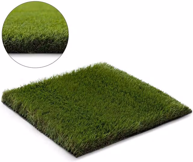 RugsX Green Artificial Grass Etile Rug, W/D/H: 150 x 200 cm
