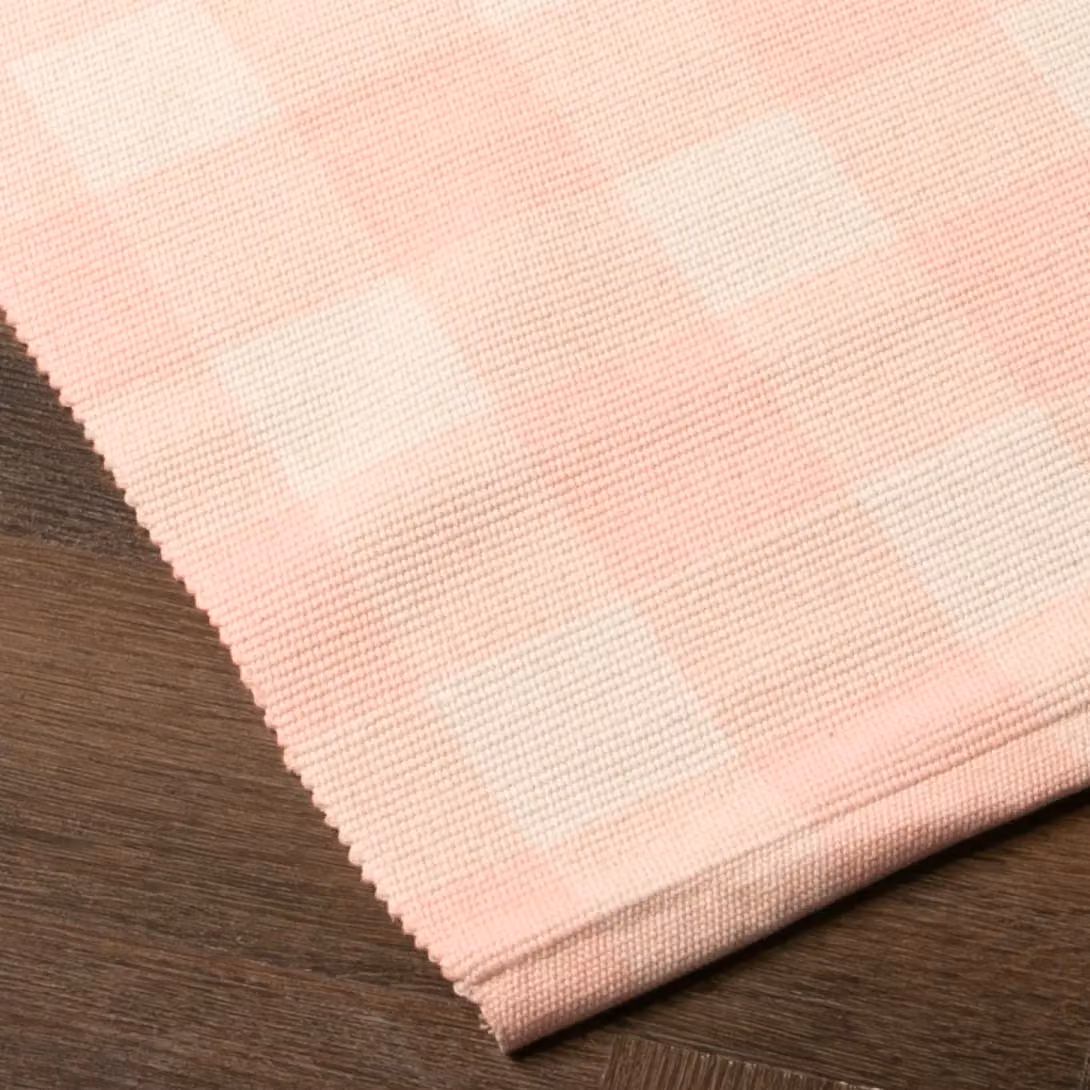 Artsy Mats Pink Checked Non-Slip Rectangular Bottom Layer Mat, W: 60 cm, D: 90 cm – 2