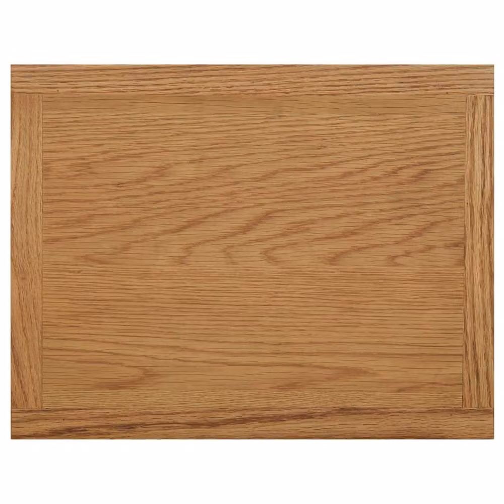 Berkfield Home Magazine Table in Brown Solid Oak Wood, W/D/H: 45 x 35 x 55 cm – 2