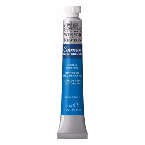 Winsor & Newton Cotman Water Colour Tube, Cobalt Blue, 8ml