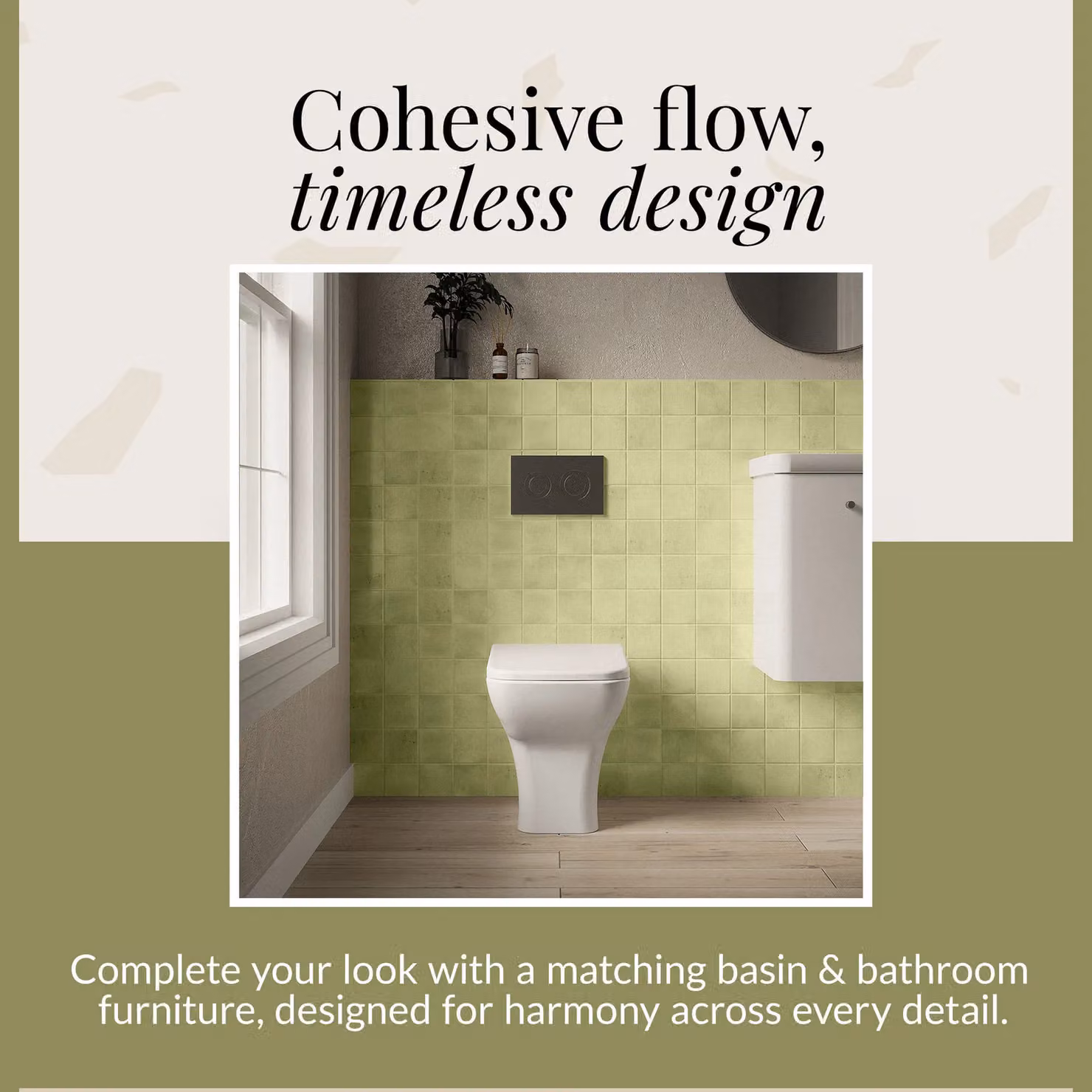 Balterley White Ceramic Back to Wall Toilet Pan and Soft Close Seat W/D/H: 41.0 x 36.5 x 50.0 cm – 3