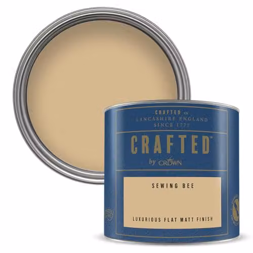 Crown Crafted Sewing Bee Matt Emulsion Paint Tester Sample 125ml