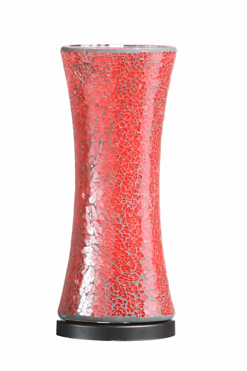 Orsina Red Mosaic Glass LED Table Lamp – 3