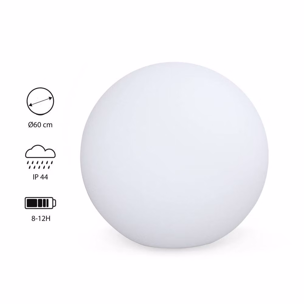 sweeek Spherical LED Lamp with Remote Control in White – 2