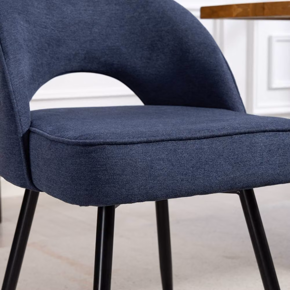 Artemis Home Ashley Blue Fabric Dining Chairs, Set of 2 – 2