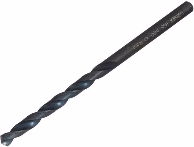 Dormer A100 HSS Jobber Twist Drill Bit, Black, 4.10 mm