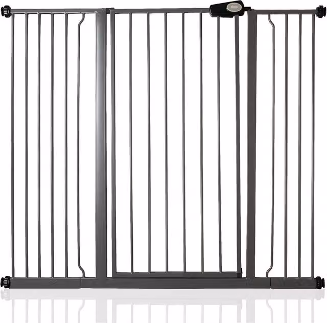 Bettacare Extendable Child and Pet Gate in Grey for Doors and Stairs