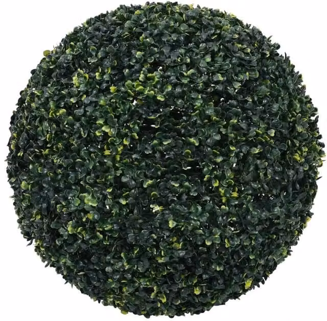 Berkfield Home Artificial Green Boxwood Balls, 2 Pack, Diameter: 52 cm